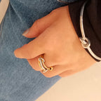 Eclipse Glow Stack Ring