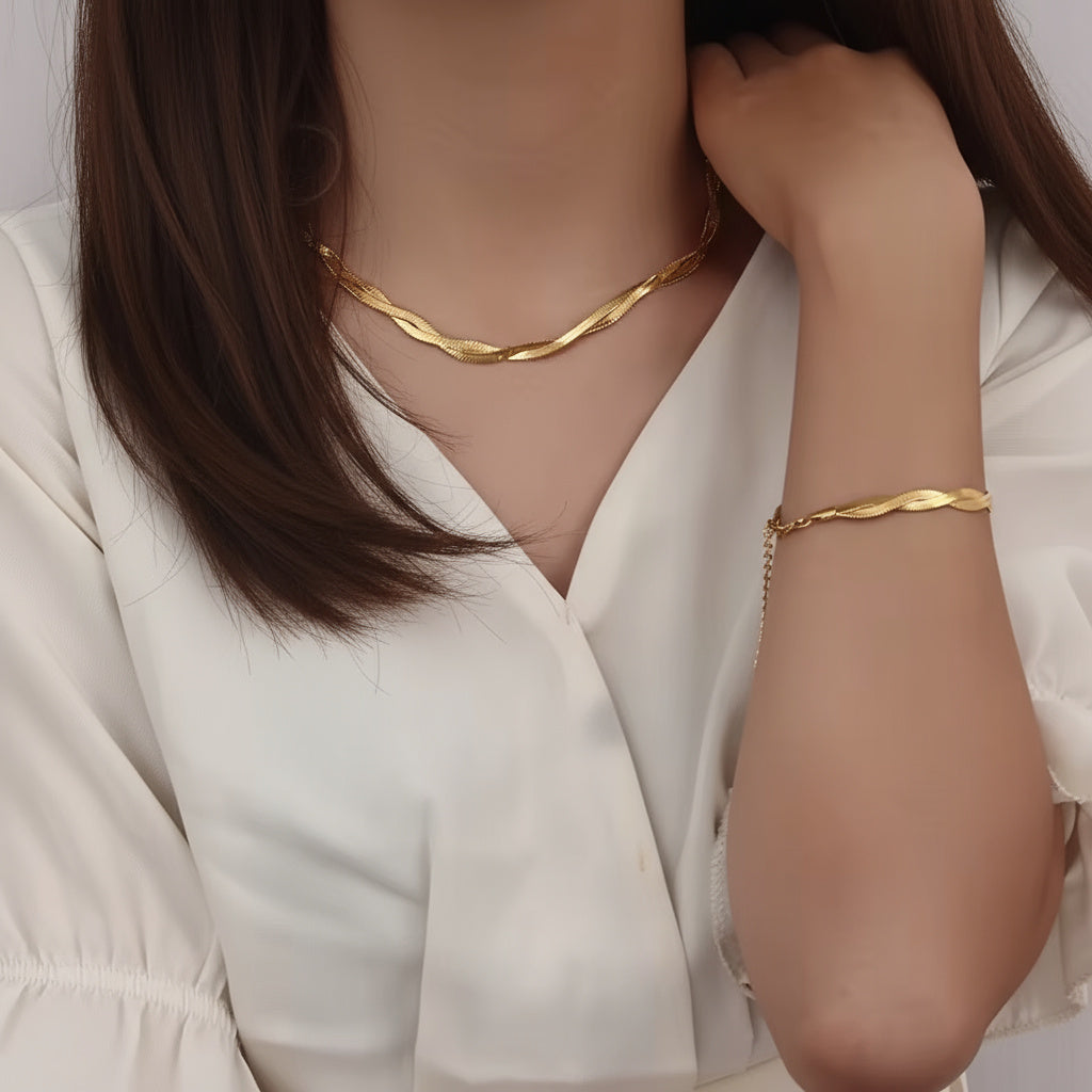 Double Chain Necklace