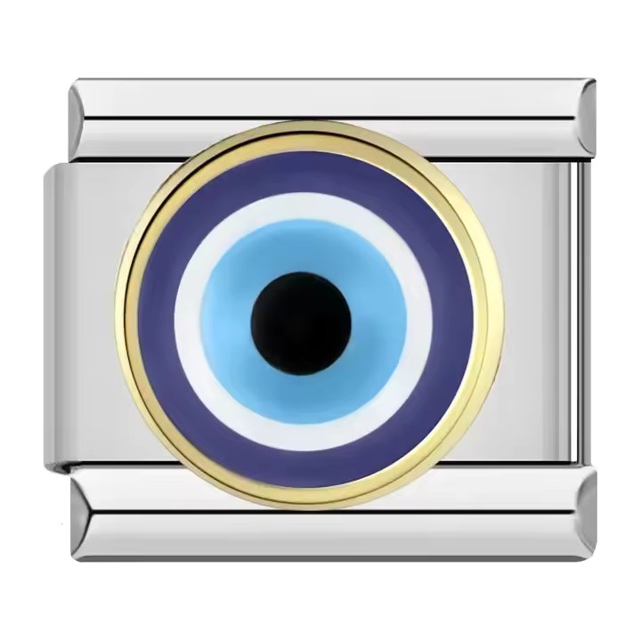 EVIL EYE WITH GOLD