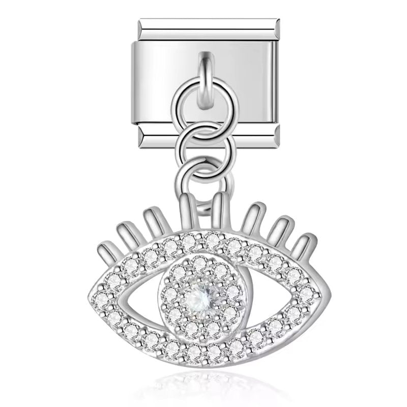 EVIL EYE IN SILVER