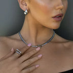 Elegant Heart Choker