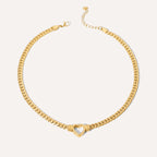 Elegant Heart Choker