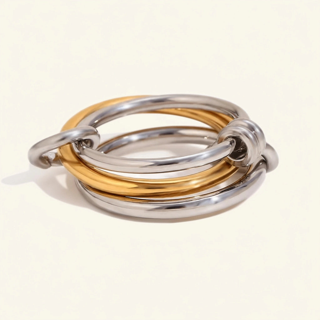 Eclipse Glow Stack Ring